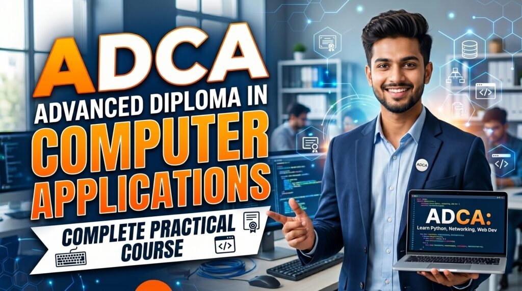 Advanced Diploma in Computer Applications (ADCA)