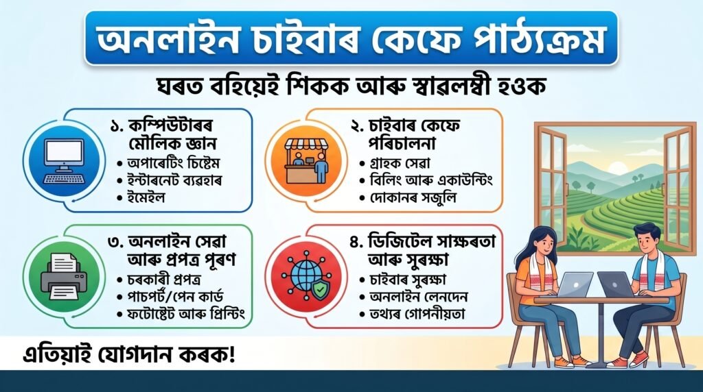 অসমীয়াত Cyber Cafe Course