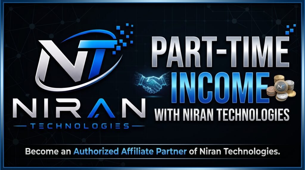 Niran Technologies-ৰ সৈতে অংশকালীন উপাৰ্জন