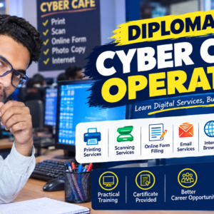 DIPLOMA IN CYBER CAFE OPERATOR