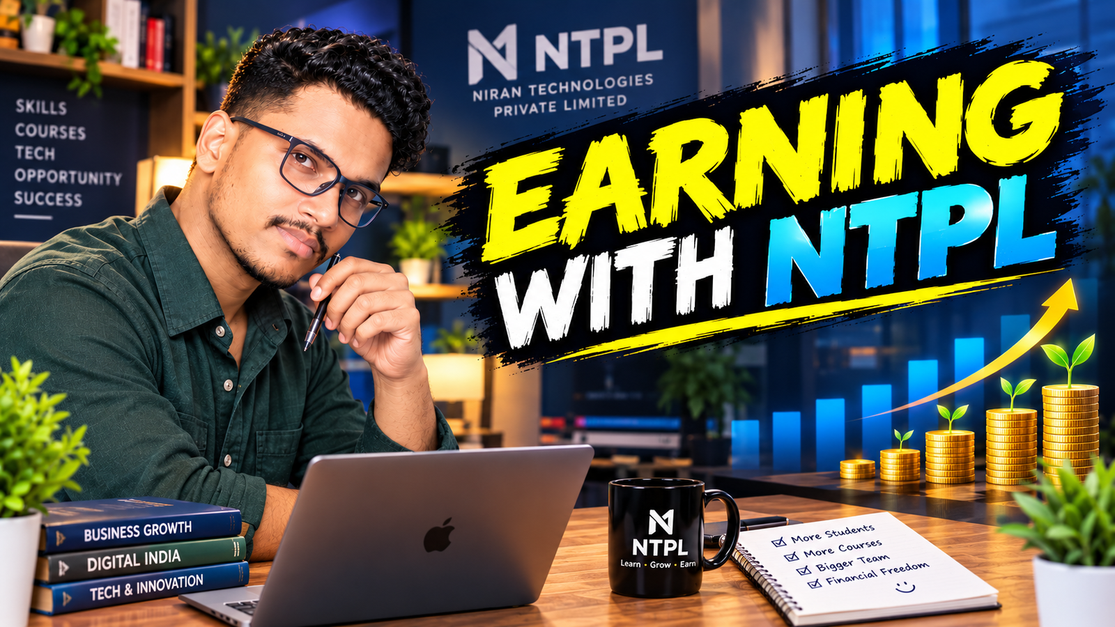 EARNING WITH NTPL
